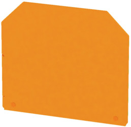 End/Intermediate plate for terminal block, 1050160000