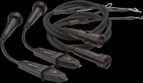 1006-444 Test lead set, duplex probes, 1.5 m, for DLRO10HD and DLRO10HDX