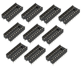 Opencircuit IC socket 18 pins - 10 pcs