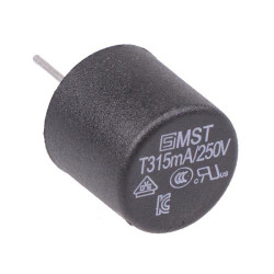 315mA Radial Time Delay Subminiature Circular Fuse