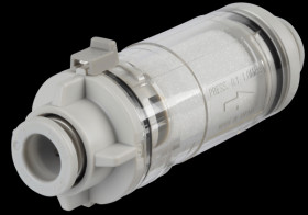 Accessories, filter, connection Ø 8 mm, 250 l/min