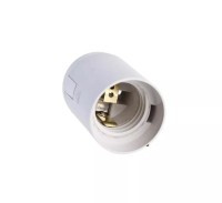 ZAR-OPR27GLA Oprawka na żarówki E27 z tworzywa, biała - standard