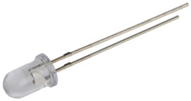 Dioda UV LED, 2-pinowa, Przewlekany, dł. fali: 405nm, kąt: 30°