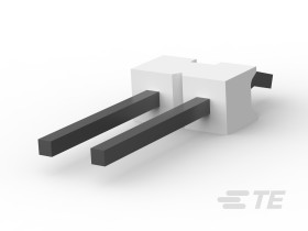 Wtyk PCB 2-pinowe raster: 2.54mm -rzędowe TE Connectivity Montaż na płytce