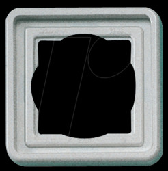 3023.0207.1 KOPP surface-mounted cover frame, one-way