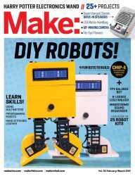 Make: Magazine, Volume 55 - Print - Robotics Projects