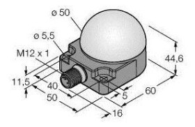 Lampa okrągła Turck K50FLXXYPQ światło ciągłe