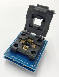 Adapter TQFP44 / QFP44 --> DIL44 (PDIP44) ZIF Yamaichi (Clamshell)