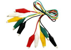 PRZEWODY Z KROKODYLAMI KPL.5SZ 32MM