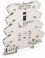 Przetwornik separacyjny JUMPFLEX ze wzmocnieniem 857-400