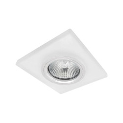 Oprawa oczkowa kwadrat MILK PEARL-S GU5,3 50W GXPO041 GREENLUX