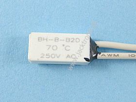 WYŁĄCZNIK TERMICZNY BH 70st.C 6A/250VAC.
