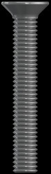 32559/2 Flat countersunk-head screw, A2 stainless steel, Pozidriv, M4, 2