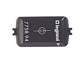 SISTENA LIFE Neonówka zielona i kaseta 0,5mA 230V 775894 LEGRAND