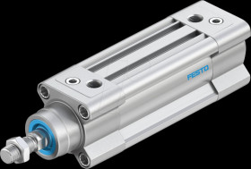 1376423 Standard cylinder, DSBC, dia. 32 mm, M10x1.25, G1/8, PPVA