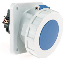 Gniazdo tablicowe skośne 63A 3p 230V 6h IP67 12569