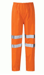 Trousers Orange Hi-Vis Class 1 EN471 Med