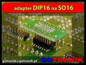 Adapter DIP16 na SO16