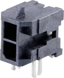 Molex 430450206 Listwa kołkowa, męska, do wbudowania, standardowa, piny: 2, 8.5 A, 1 szt.