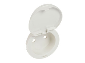 CELIANE Plakietka z klapką gniazda 2p+z biała 068121 LEGRAND