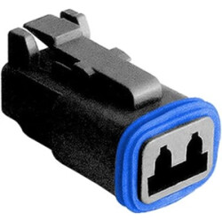 Plug housing, for rectangular miniature plug, PX0104S02BK