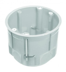 Puszka końcowa PK60 Lux głęboka do płyt gipsowych biała A.0044L /110szt./