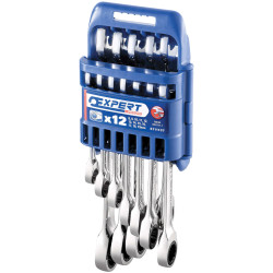 Expert by Facom E111137 E111137 Rapid Ratchet Spanner Set, 12 Piece