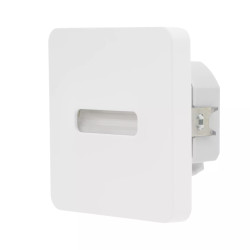 Oprawa schodowa LED LAMI Biała PT 230V AC Światło białe neutralne 18-221-57