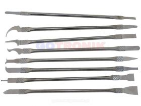 Łopatki, szpatułki, skrobaki do pasty IC BGA zestaw 8 szt.