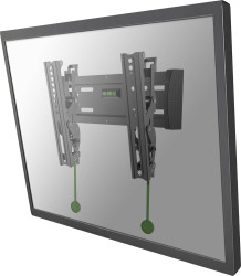Neomounts NM-W125BLACK Uchwyt ścienny do telewizora 25,4 cm (10") - 101,6 cm (40") Sztywny