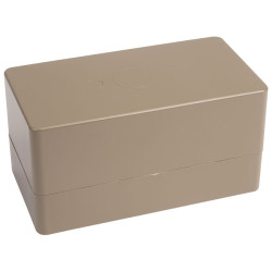 CamdenBoss BIM2005/25-GY/GY ABS Case Deep Profile Grey 150 x 80 x 76mm