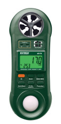 Anemometr 45170 Łopatka obrotowa 0.1 m/s Extech 30 m/s Prędkość przepływu powietrza