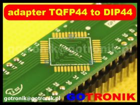 Adapter TQFP44 to DIP44