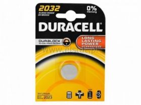 CR2032 3V DL2032; DURACELL.