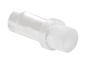 Światłowód do LED sztywny, prosty, dł. 9.5mm, soczewka okrągła, Bivar