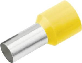 Cimco 187217 Końcówka rurkowa Isol. Aderendh. 1,5mm² x 6mm, rot, z częściową izolacją , 1.5 mm² x 6 mm, 100 szt.