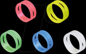 XXR-5 NEO XLR coding ring, marker ring, neon green