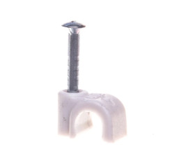 Uchwyt do kabli ISO 5mm z gwoździem 2x18mm 2005 18 LGR 2227347 /100szt./