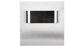 Oprawa Przyschodowa Tango Short Led Light 10 V Dc 0,8 W Ip 66 3000 K Szlif Inox