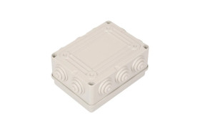 Puszka n/t 150x110x70 tworzywo IP55 szara GW44006