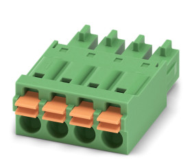 Złącze PCB 4 -pinowe raster 3.81mm Montaż na panelu Żeński Phoenix Contact