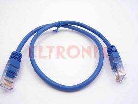 PATCH CORD UTP5E 0.5M CAT5E NIEBIESKI