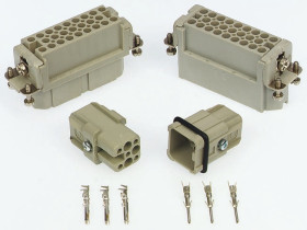 Wkładka złącza dużej mocy 40-pinowe EPIC 10A 40P+E Męski