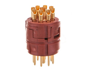 Wkład 8+1 stykowy do złączy M23 męski lutowany EPIC M23 E-Part SLM 73002744