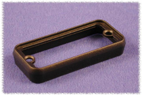 Ramka Hammond Electronics 1455DBBK (D x S x W) 8 x 45 x 25 mm ABS 2 szt.