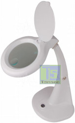 LED Desk Lamp with magnifying glass 96mm 3D 12D 8093