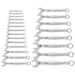Wera 05020232001 6003 Joker 22 Set 1 Combination Wrench Set, 22 pc