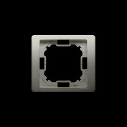 Ramka pojedyncza satynowa BMRC1/29 Kontakt-Simon Basic Neos