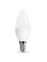Żarówka LED C37 7W biała ciepła - E14