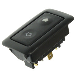 Przełącznik do szyb uniwersalny LED ZIELONY 6PIN ASW-03